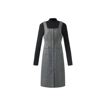GOELIA Skirt Set Women's Smoke Gray