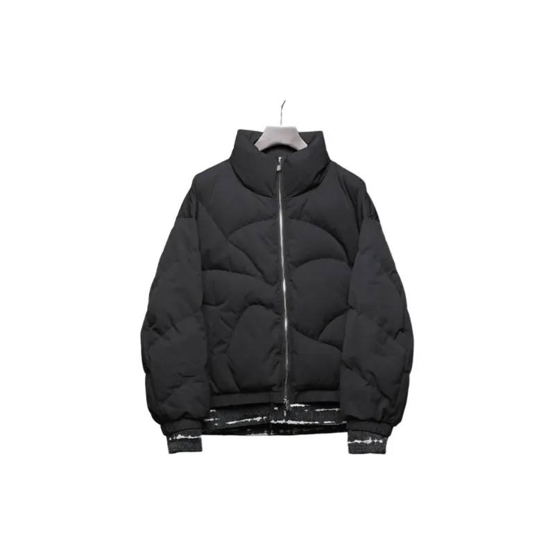 RAYSHOW Puffer Jacket Men's Black-0