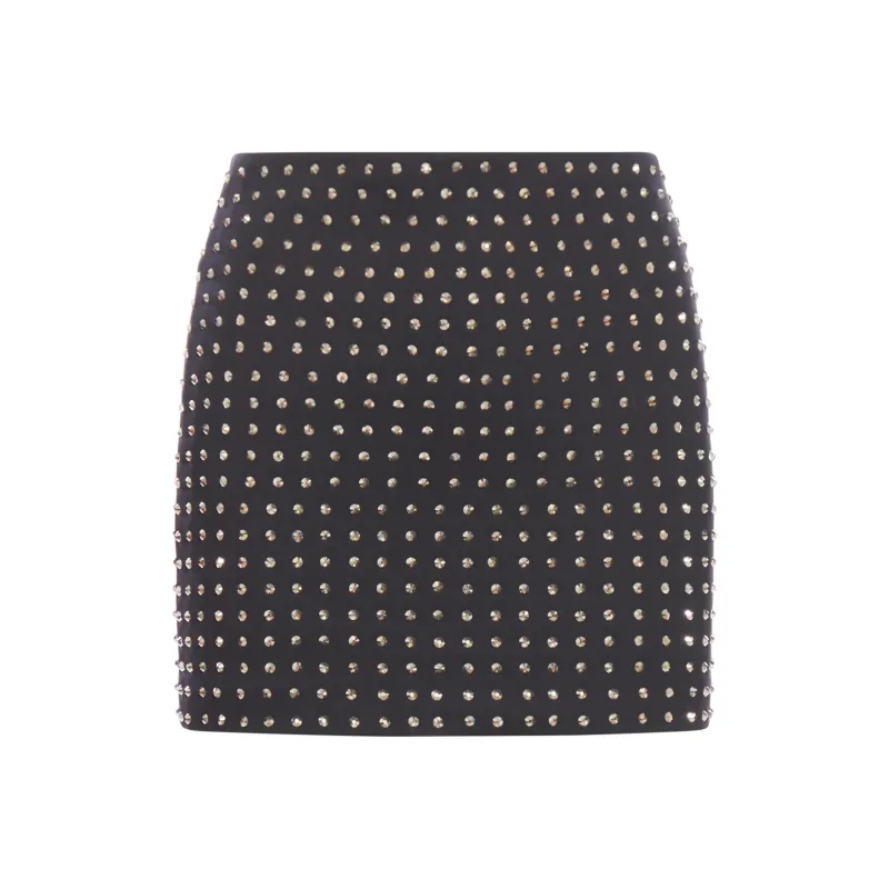 SportMax Stud embellished Skirt-0