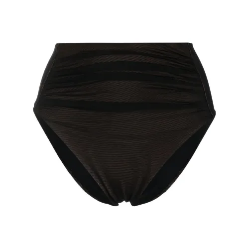 Self portrait Gathered High waisted Bikini Bottoms