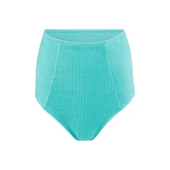 Victoria's Secret ADORE ME Rachelle High-Waist Swim Bottom / AS Swimming Shorts Women's Cyan