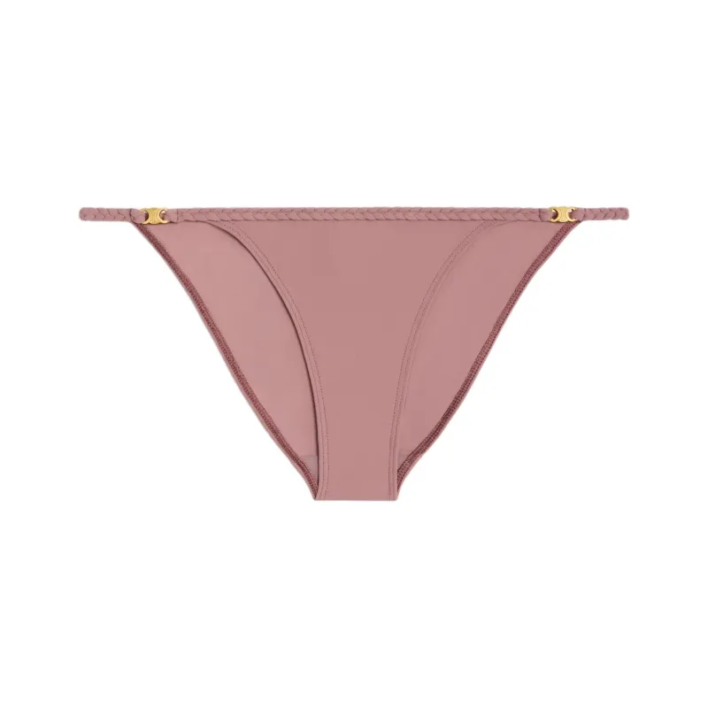 CELINE Triomphe Braid Detailed Swimsuit Bottoms-0