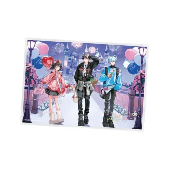March·Monster Cheng Xiaoshi, Lu Guang, Qiao Ling 'Link Click' Animation REC Anime Artboard Prints