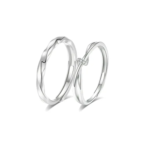 MISS TOOYA S999 Fine Silver Rings Unisex