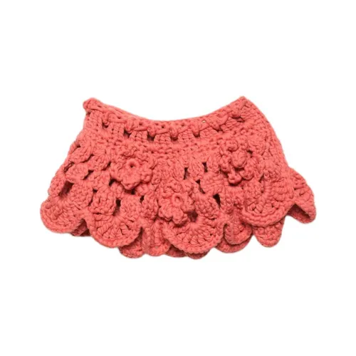 Acne Studios Casual Short Skirts Women's Coral Red