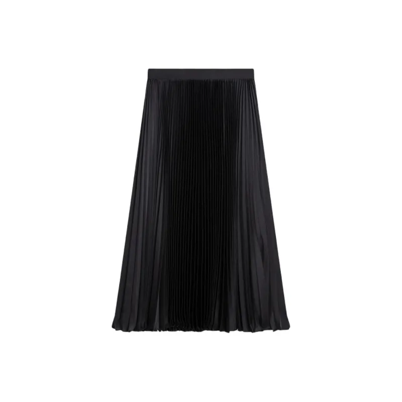 THEORY Casual Long Skirts Women's Black-0