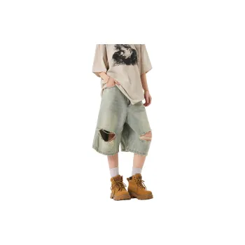 Pirkadat Denim Shorts Unisex Light Blue