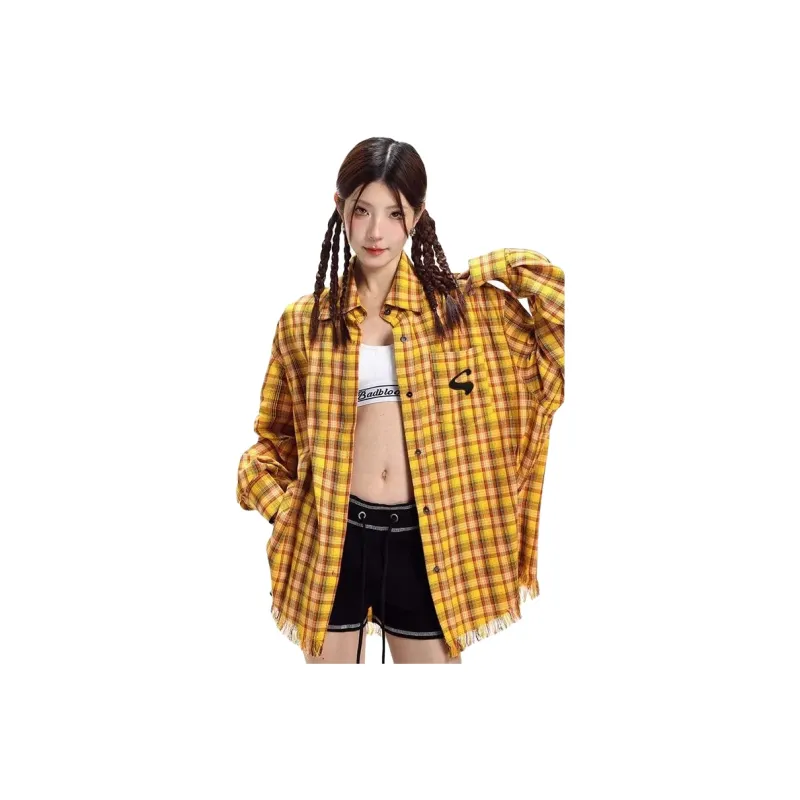 FOREVER 21 Shirts Unisex Yellow-1