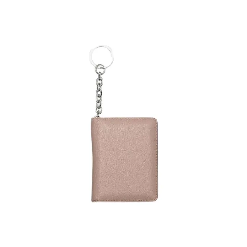 Maison Margiela Leather Card Holder Women's Nude Pink-1