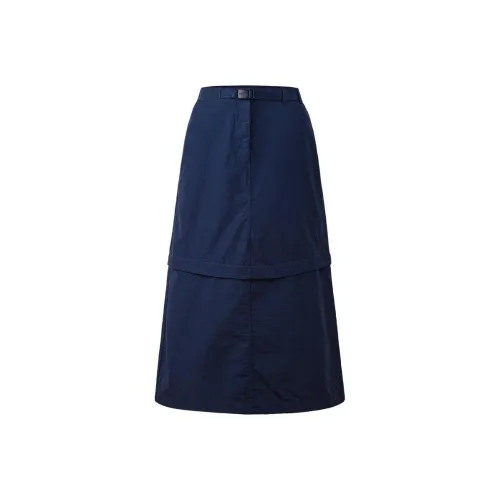 THE NORTH FACE Casual Long Skirts Women's Navy Blue