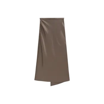 THE SEA LIFE Casual Long Skirt Women's Chestnut