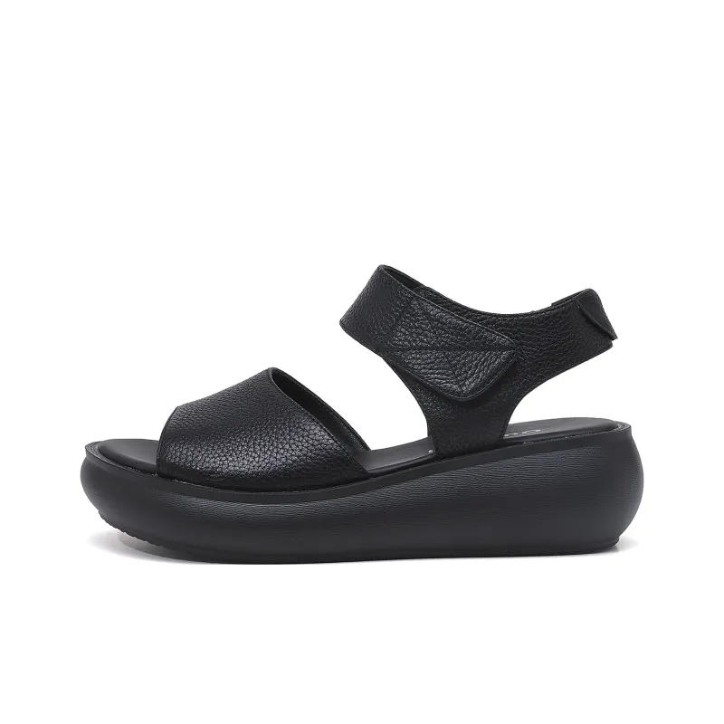 OULISASI One Strap Sandals Women's-15
