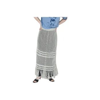 FREAK'S STORE Casual Long Skirt Women's Gray