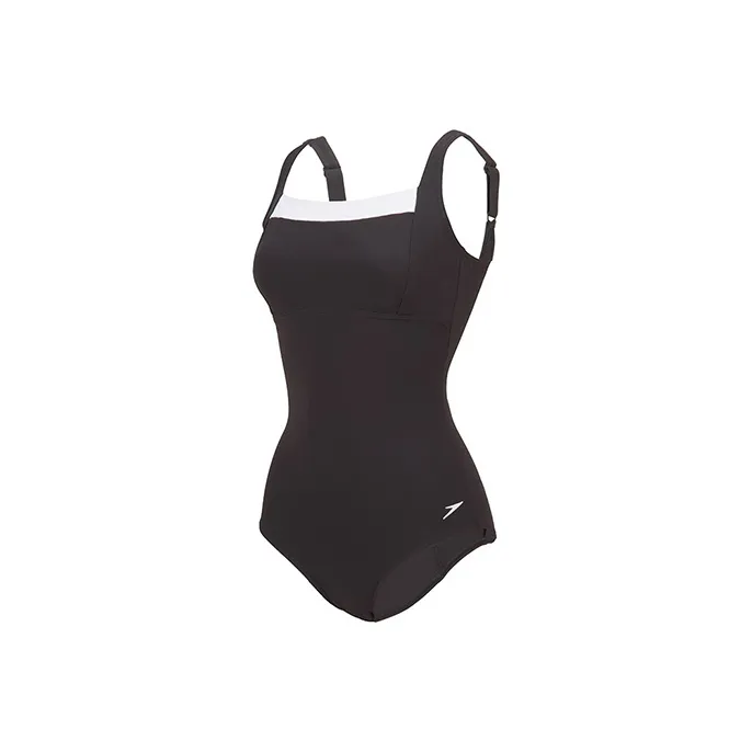 Speedo One Piece Swimsuits Women's Black-0
