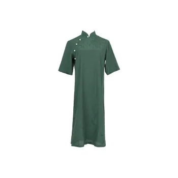 Red Colored Clothes Cheongsam Women's Jasper