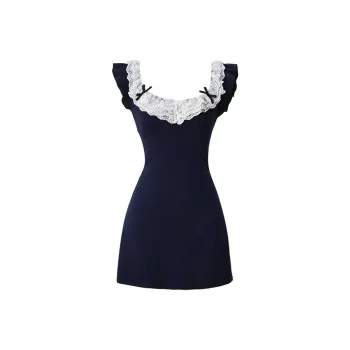 GTLA Sleeveless Dresses Women's Navy Blue