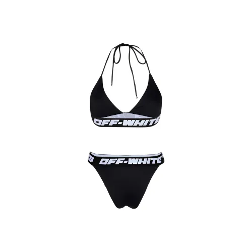 OFF WHITE FW22 Two Piece Swimsuit Slim Fit Women's Black