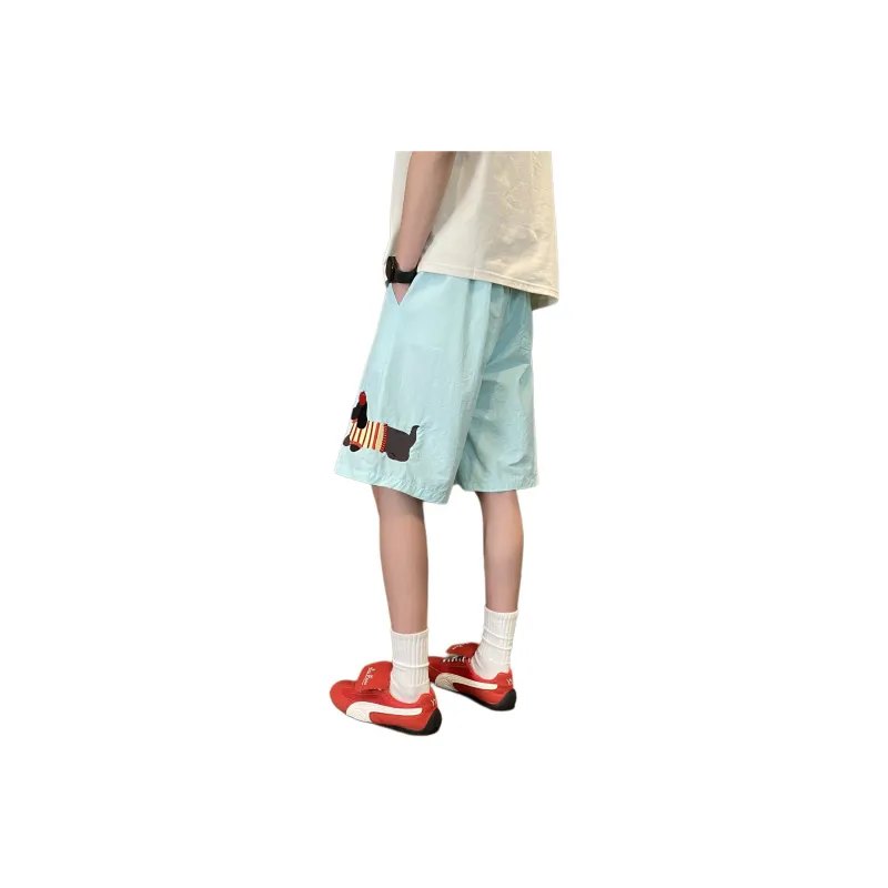 Teddy Zoo Beach Shorts Unisex-16