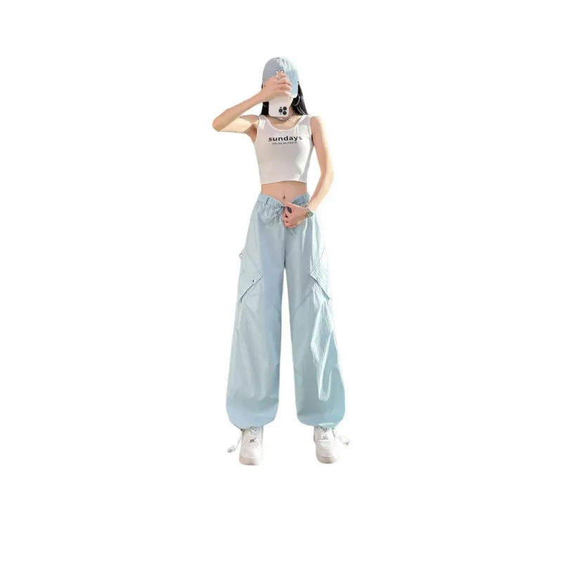 XIANSINIAO Cargo Pants Women's-3