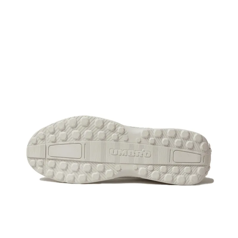 Umbro Shock Absorbers With Slip Resistant Features Low Top Casual Shoes Unisex White Gold-4