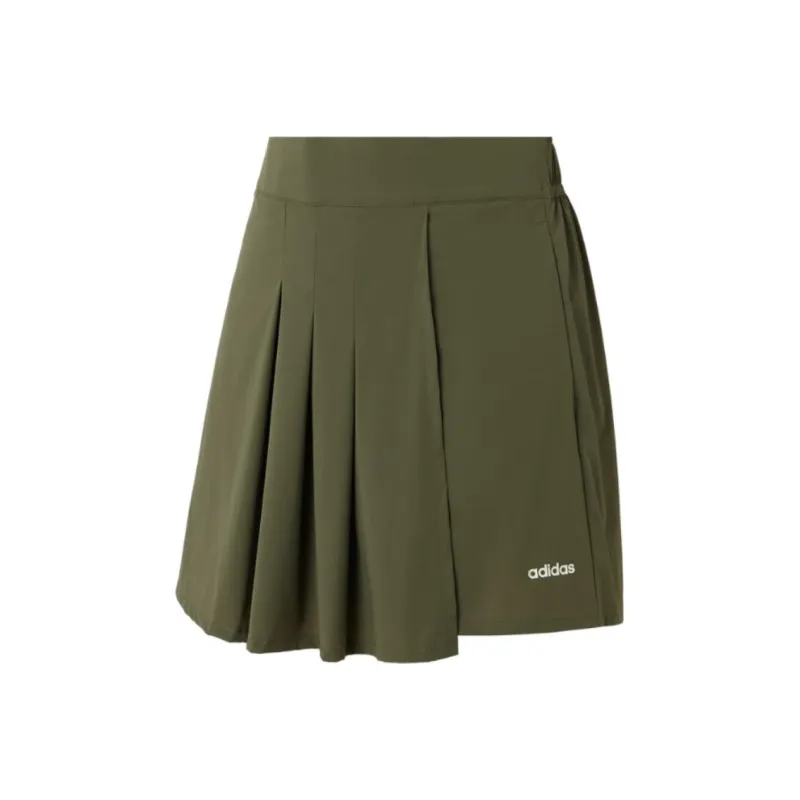 Adidas Casual Short Skirts Women's Green-0