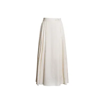 ROEYSHOUSE SS24 Casual Long Skirts Women's Ecru