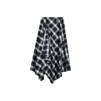 TERRA INCOGNITA x FIRSTFLOOR Casual Long Skirt Women's Black