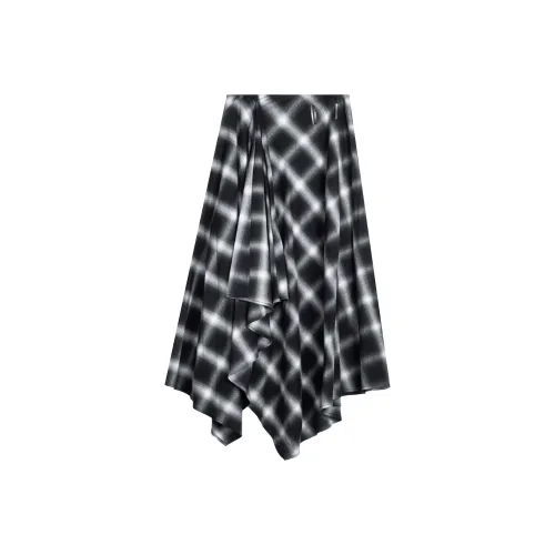 TERRA INCOGNITA x FIRSTFLOOR Casual Long Skirt Women's Black
