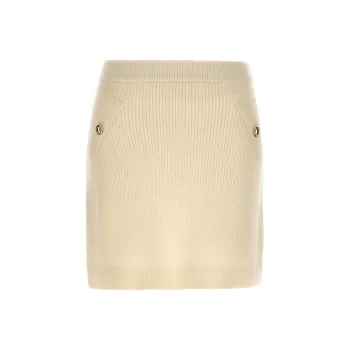 MICHAEL MICHAEL KORS Ribbed Stretched Mini Skirt