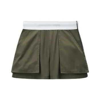 Alexander Wang High Waisted Cargo Rave Shorts