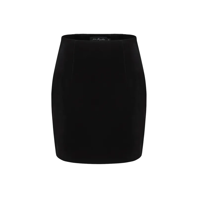NANA JACQUELINE Casual Short Skirts Women's Black-0
