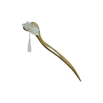 Phoenix Nirvana Green Sandalwood Hairpins Women's