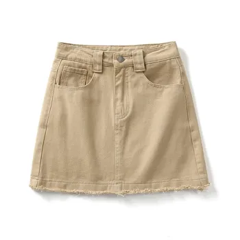 Wen Shan Denim Short Skirts Women's