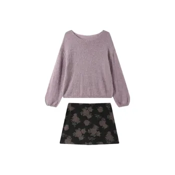 Local Gal Two Piece Skirt Sets Women's