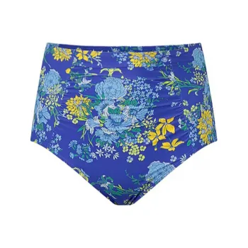 Victoria's Secret ADORE ME Shelby High-Waist Swim Bottom / BB Swimming Shorts Women's Blue