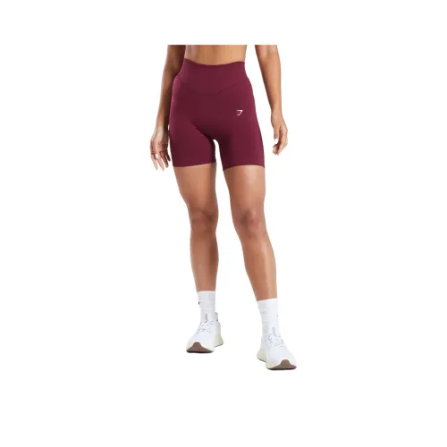 GYMSHARK Sports Shorts Women's Plum Pink