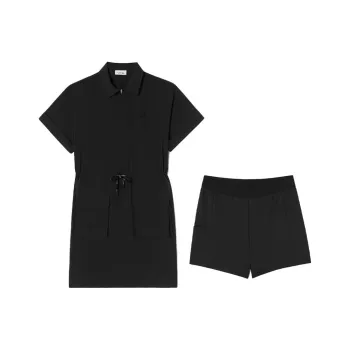 LACOSTE Skirt Set Women's Black