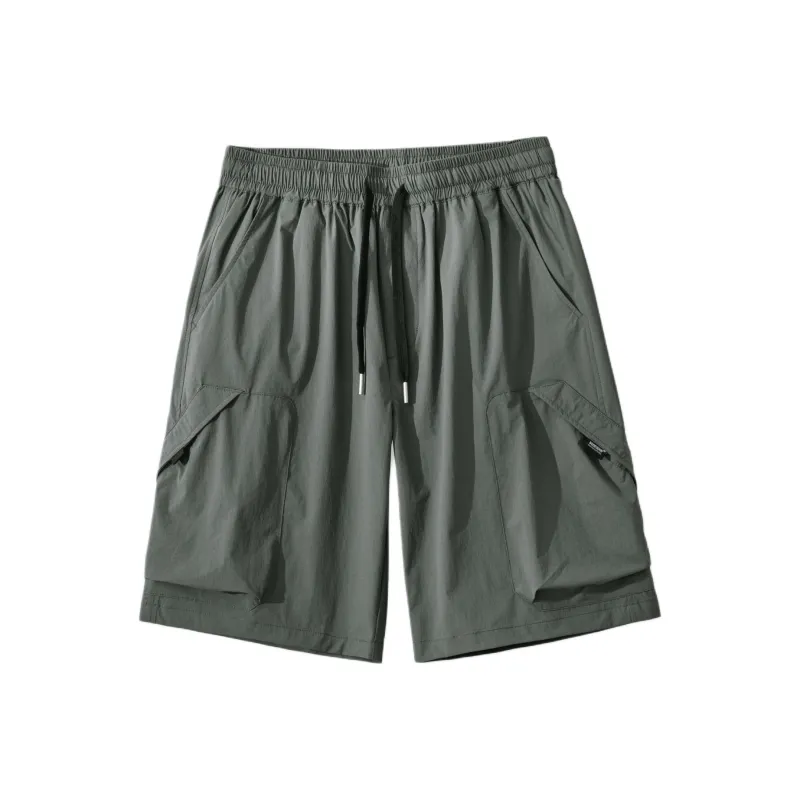 WOOD SOON Outdoor Casual Trendy Brand Japanese Style Sports Knee Length Pants Unisex-15