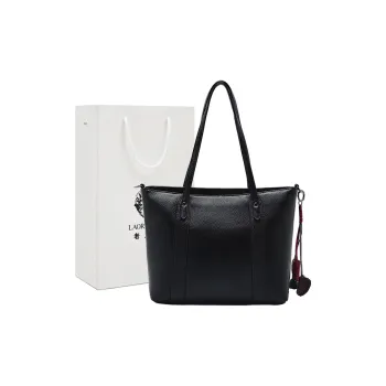 Old Man's Head Top Grain Cow Leather Shoulder Bag Large Size Women's Multicolor