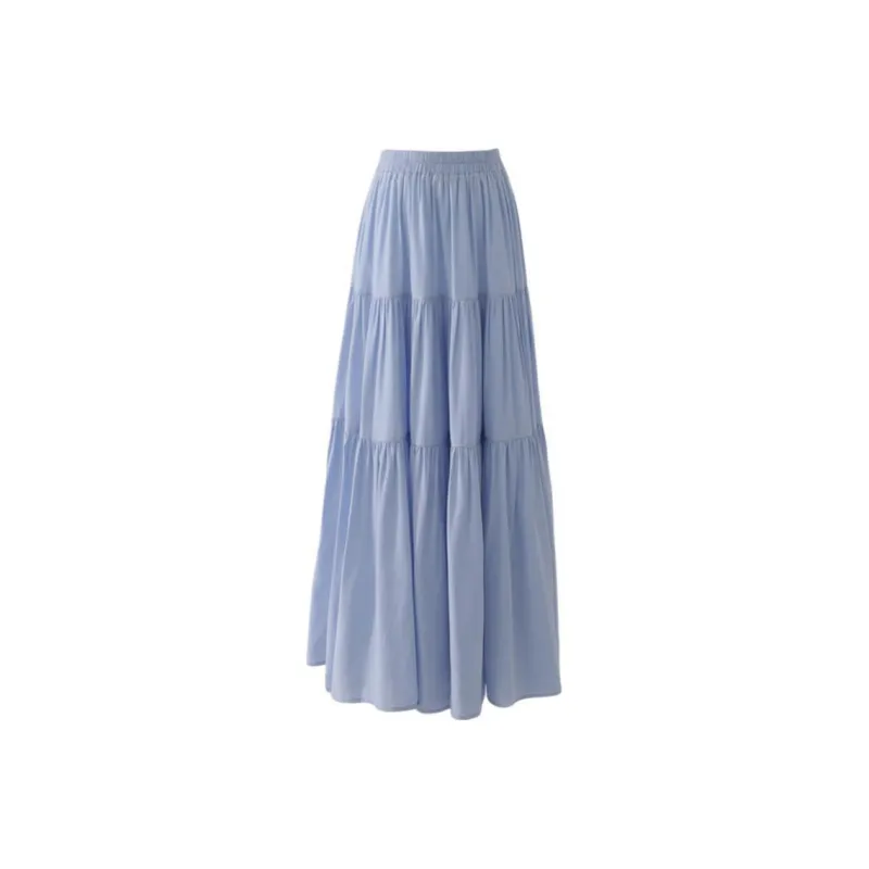 Rose Casual Long Skirts Women's-0