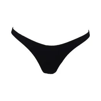 PRINCESS POLLY LOVE LETTERS HIGH CUT CHEEKY BIKINI BOTTOMS Swimming Shorts Women's BLACK/Black