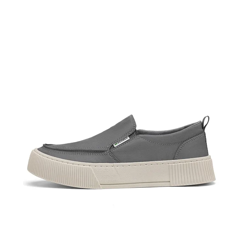 RENBEN Breathable And Lightweight Low Top Canvas Shoes Men's-6