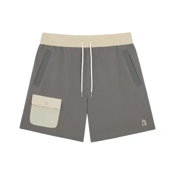 Magn Lens Casual Shorts Men Gray