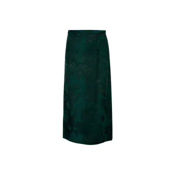 ROSESTUDIOBYGUOPEI Casual Long Skirts Women's Green