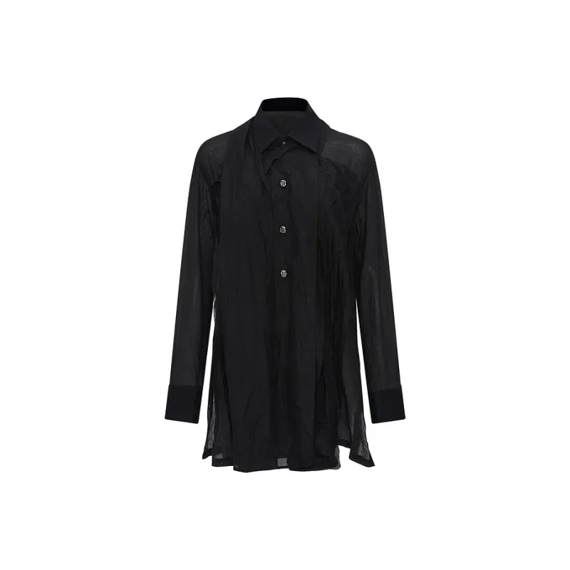 Yohji Yamamoto Shirts Women's Black-4