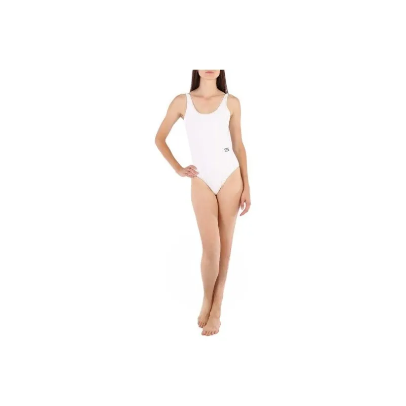 Burberry One-piece Swimsuit Women's White-0