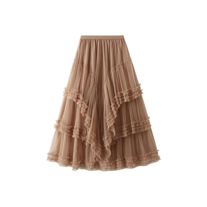 Benhou Casual Long Skirts Women's-0