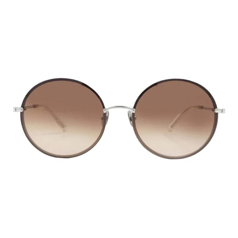 Mr. Leight Metal Round Sunglasses Unisex Black-0