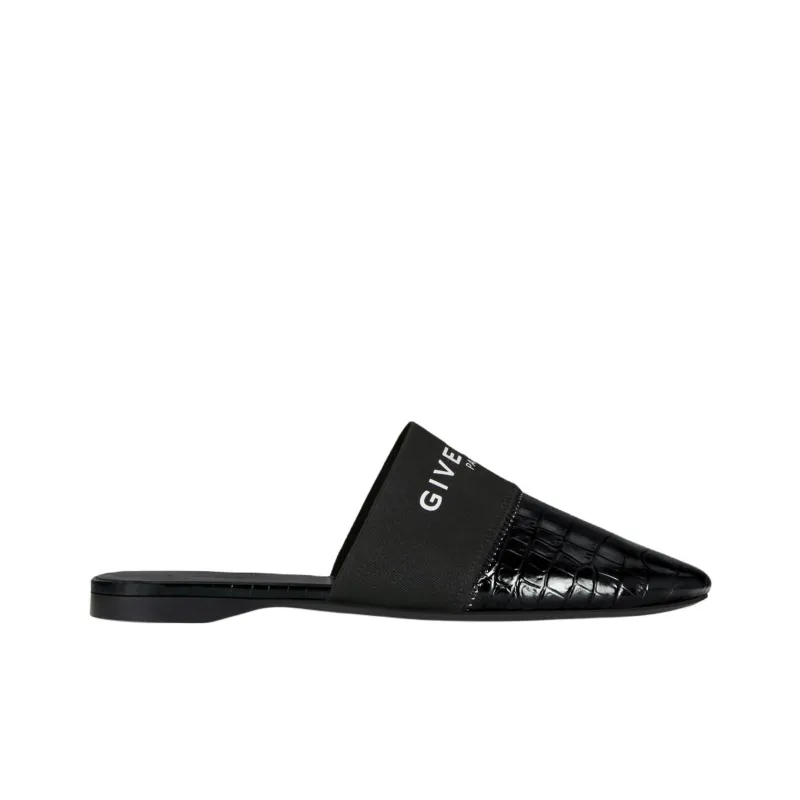 Givenchy Bedford Closed Toe Slippers Women's Black-1