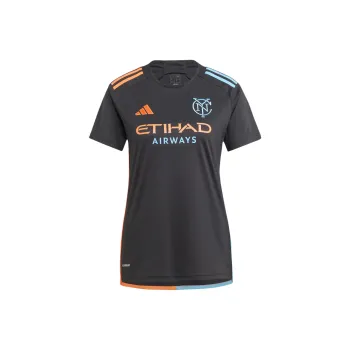 Adidas New York City Fc 24/25 Away Jersey Soccer Jerseys Fan Edition New York City Away Women's Black